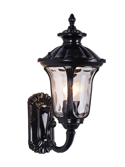 Outdoor Classic Exterior Wall Lamp Frosted Glass