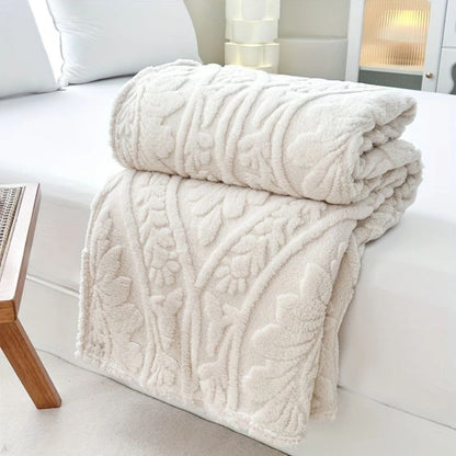 Soft Plush French Style Fleece Blanket