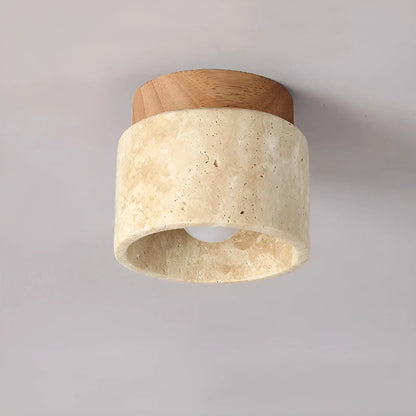 Natural Wood LED Table Lamp