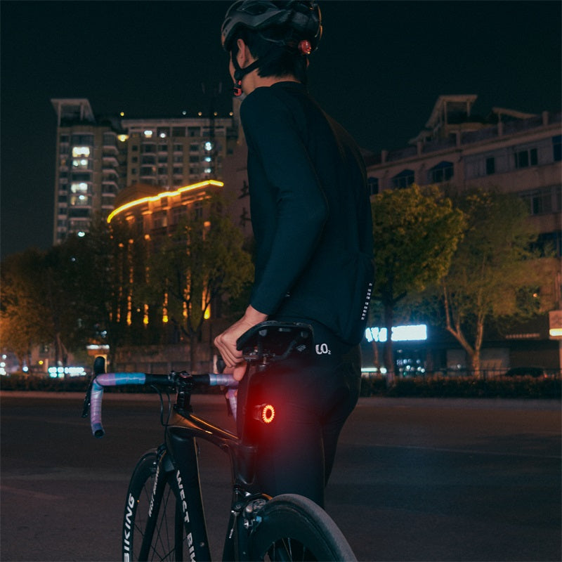 Bright Rear Bike LED Light with Automatic Brake Alert