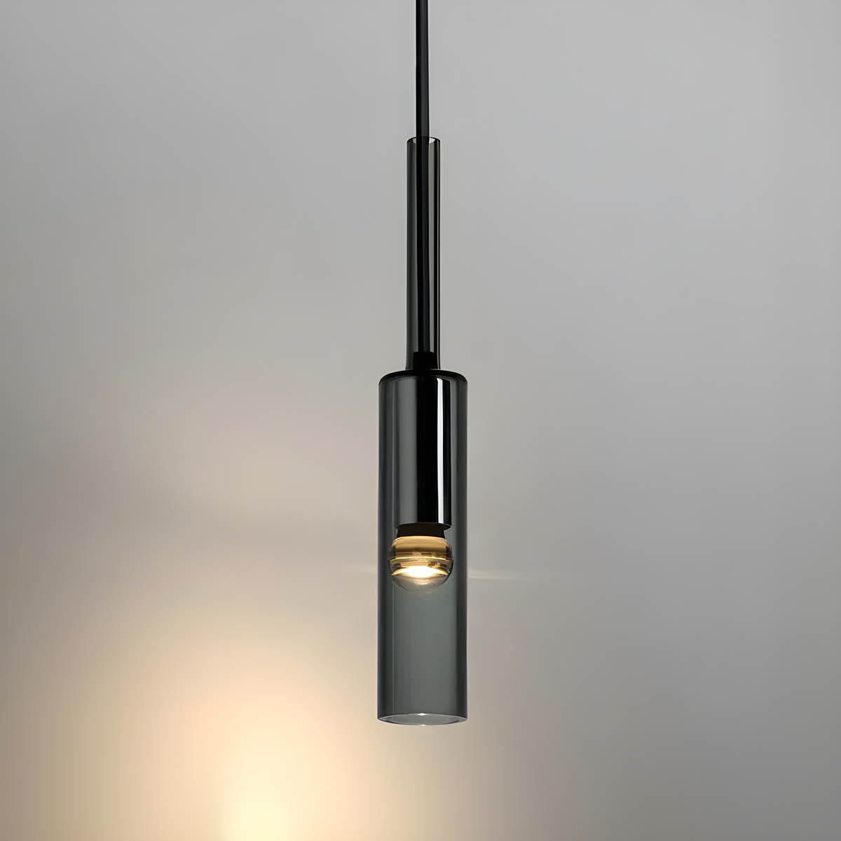 Modern Glass Metal LED Pendant Light - Luxicro