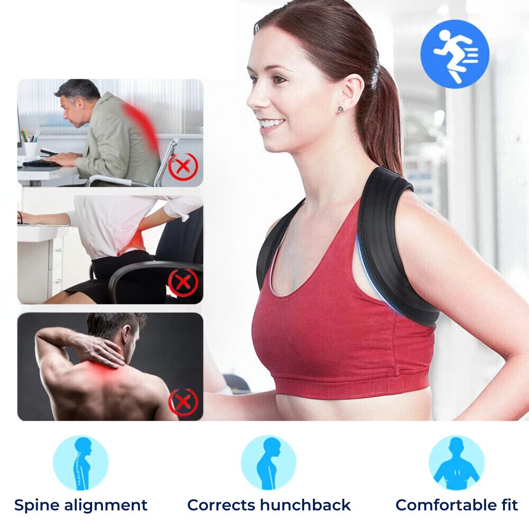 Ergonomic Back Support Belt for Lower Back Pain