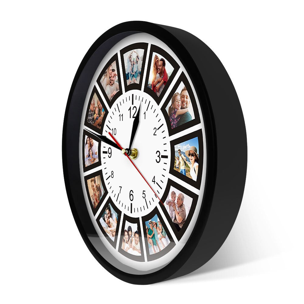 Personalized Picture Round Clock