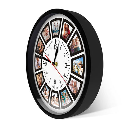 Personalized Picture Round Clock