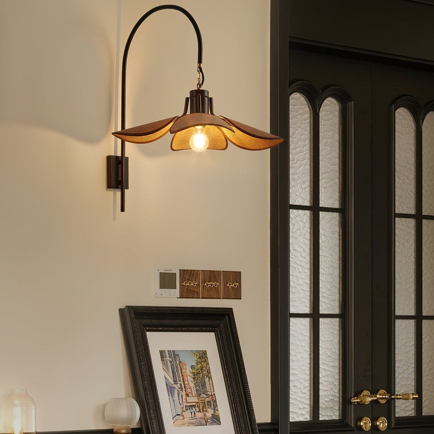 Beautiful Flower Wall Light