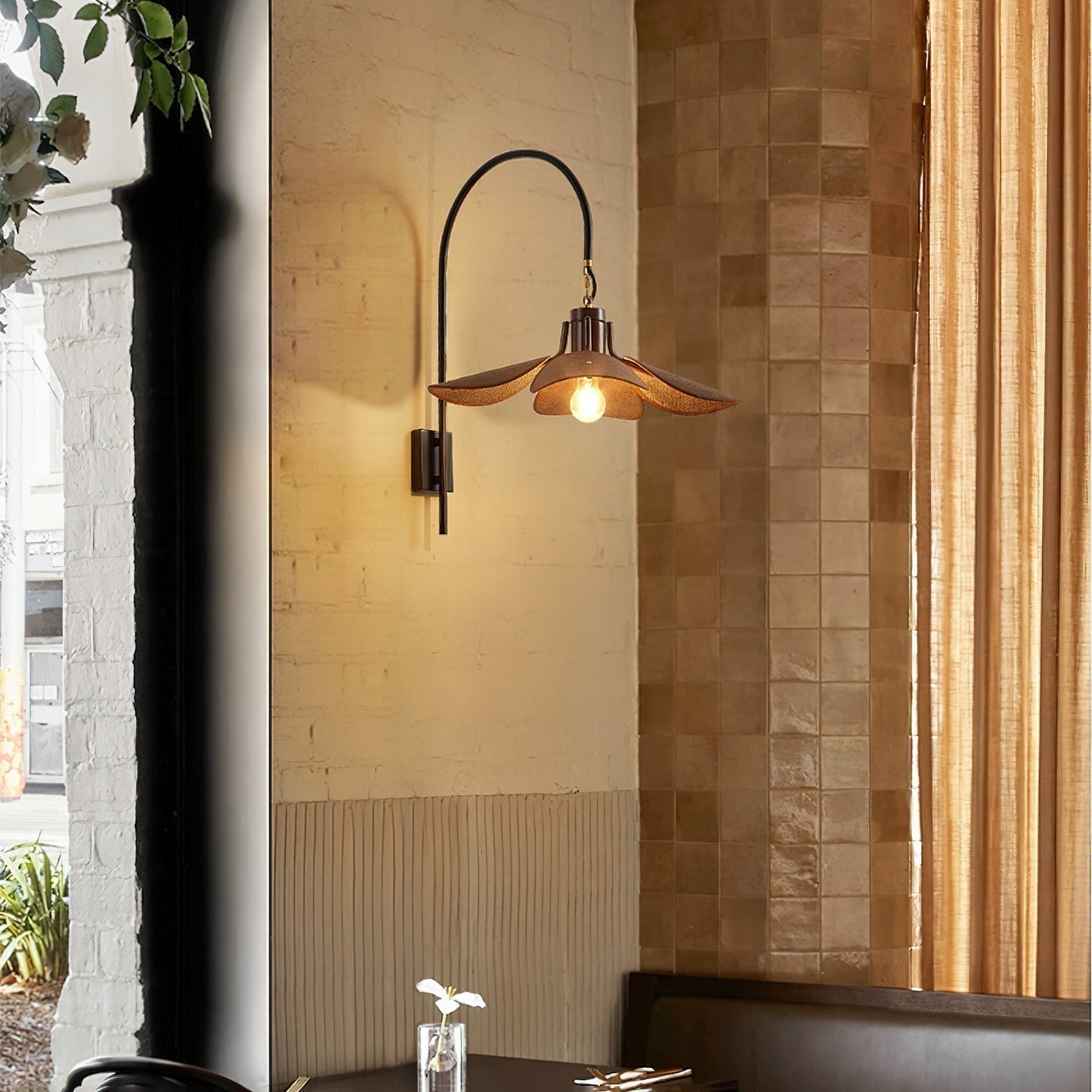 Beautiful Flower Wall Light