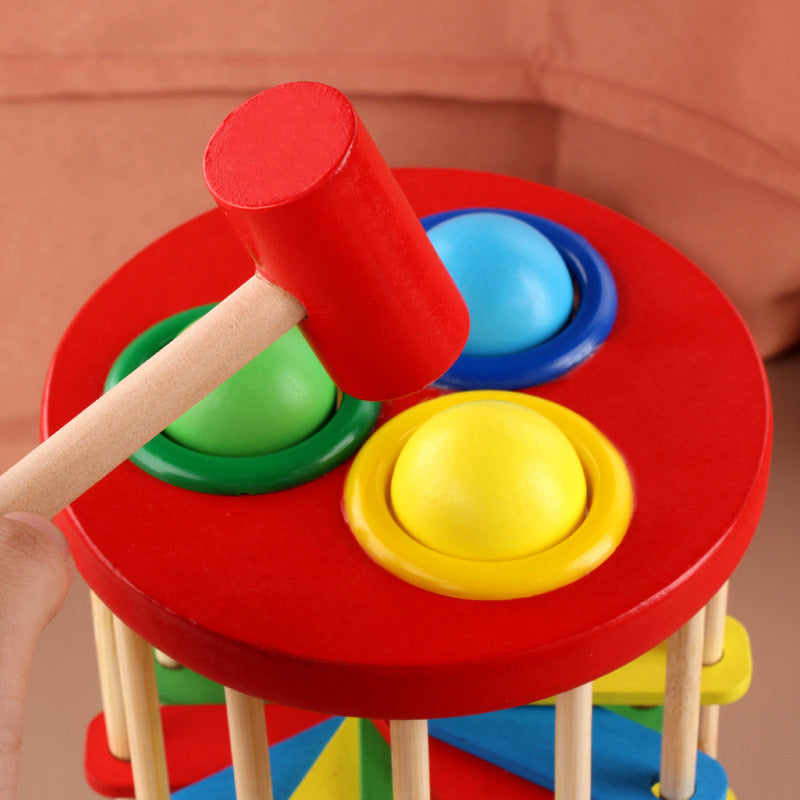 Classic Wood Building Block Set