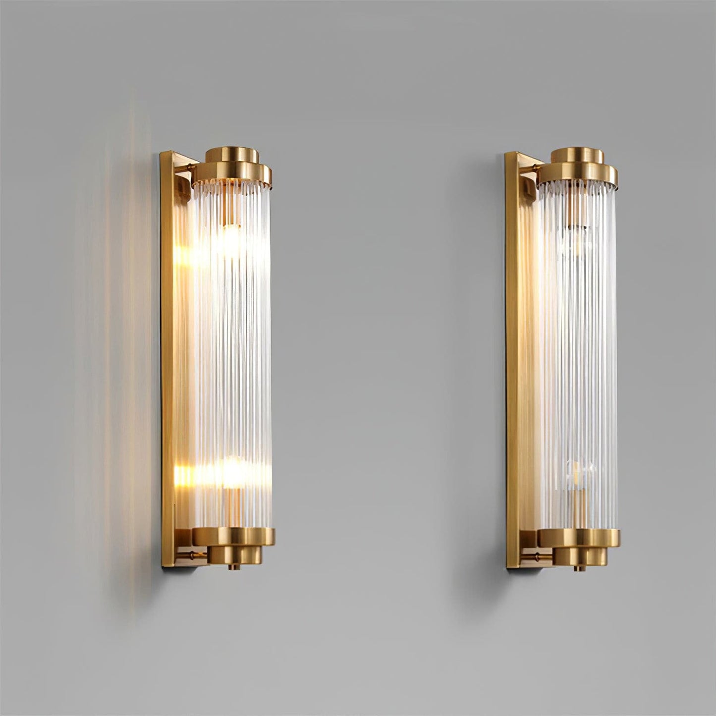 Traditional LED Glass Sconce Light Fixture