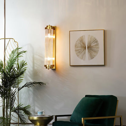 Traditional LED Glass Sconce Light Fixture
