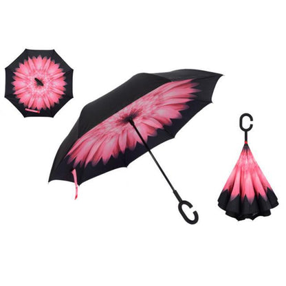Waterproof Compact Folding Rain Umbrella