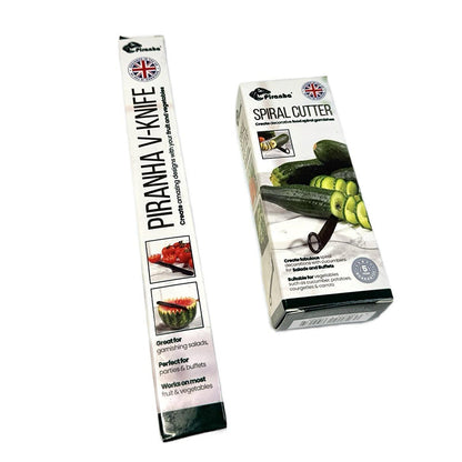 Premium Spiral Cutter and Sharp Knife Set