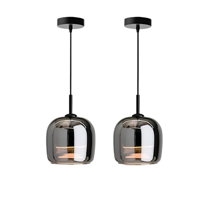 Modern Chrome Pendant Lighting for Kitchen Islands