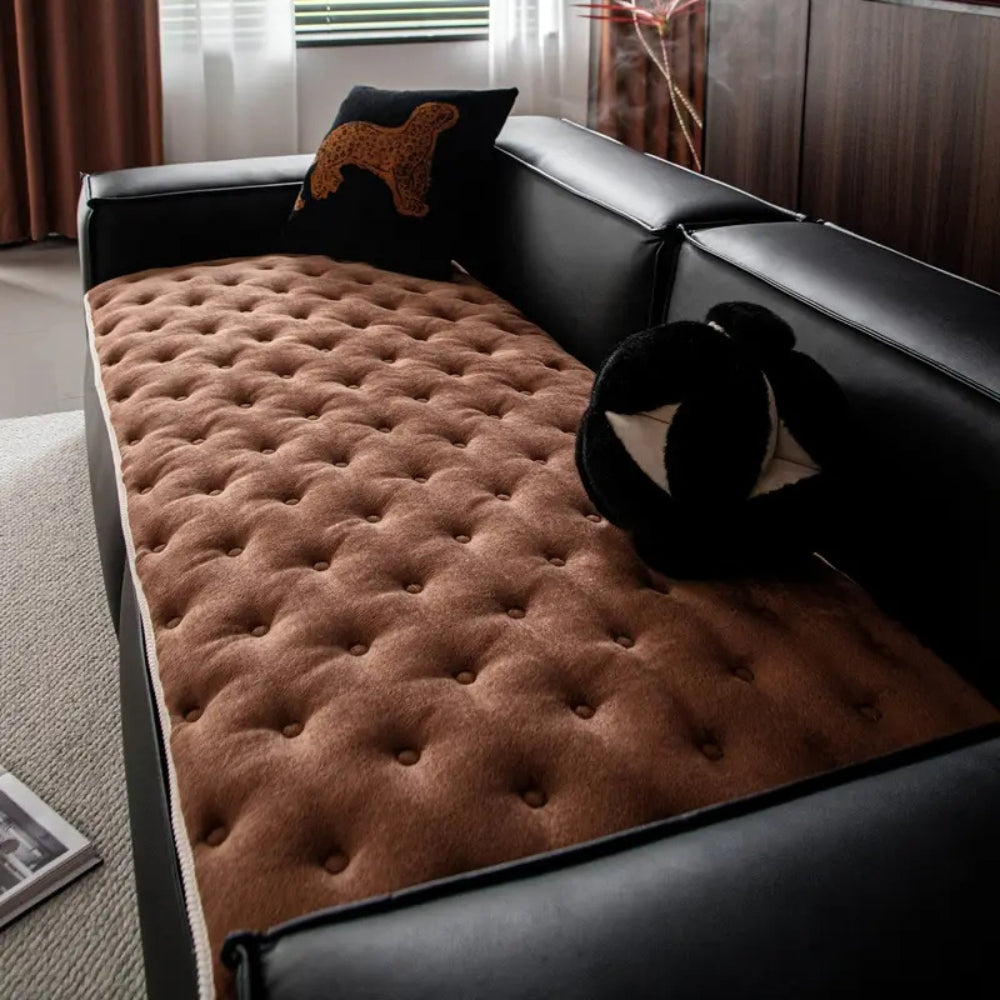 Soft Cushion Tufted Furniture Slipcover