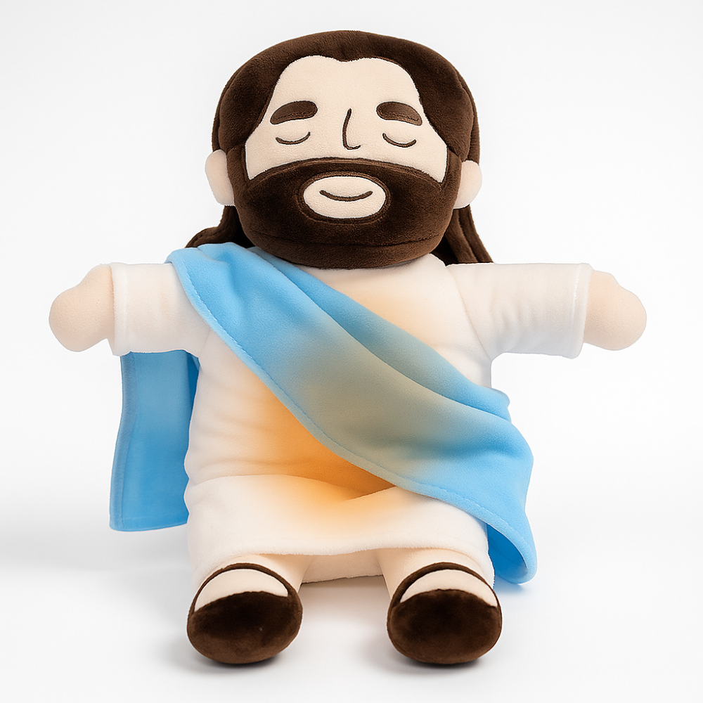 Cuddly Soft Plush Toy for Calming Sleep Assistance