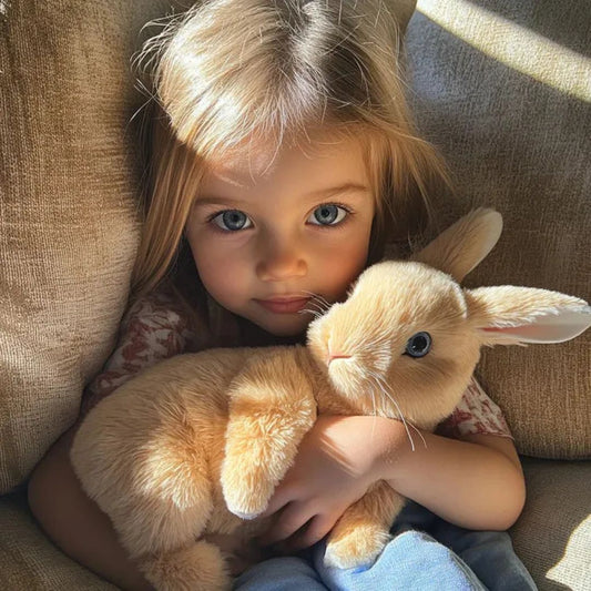 Cute Rabbit Plush Toy - Sweet Stuffed Friend - Luxicro