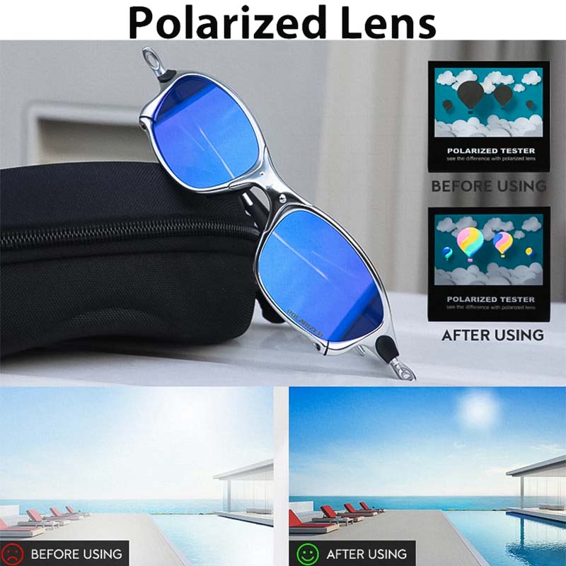 Polarized Athletic Sunglasses - UV Protection Men's Shades