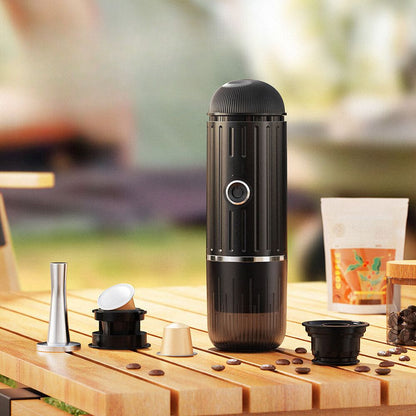 Portable Rechargeable Coffee Maker with USB Charger - Luxicro