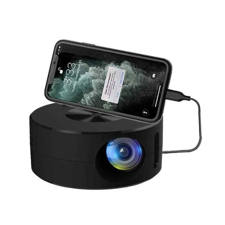 Compact LED Mini Projector for Home and Office - Luxicro