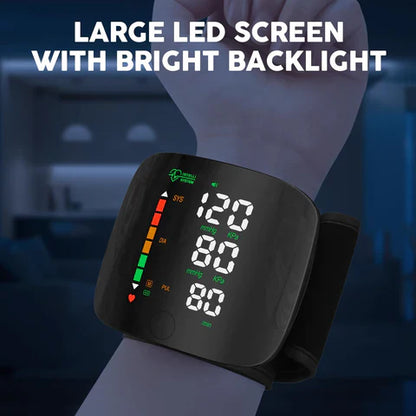 Compact Wrist Blood Pressure Tracker