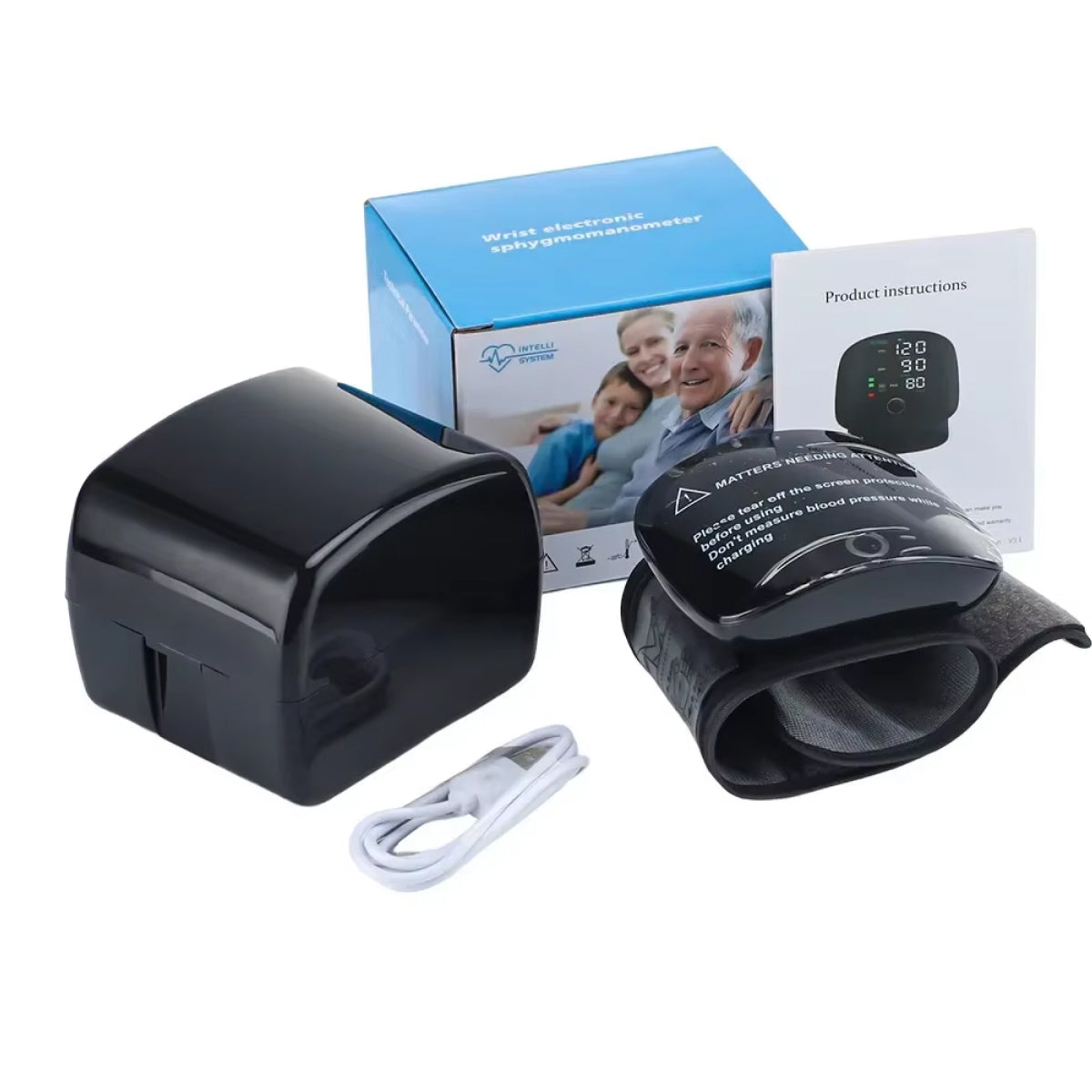 Compact Wrist Blood Pressure Tracker