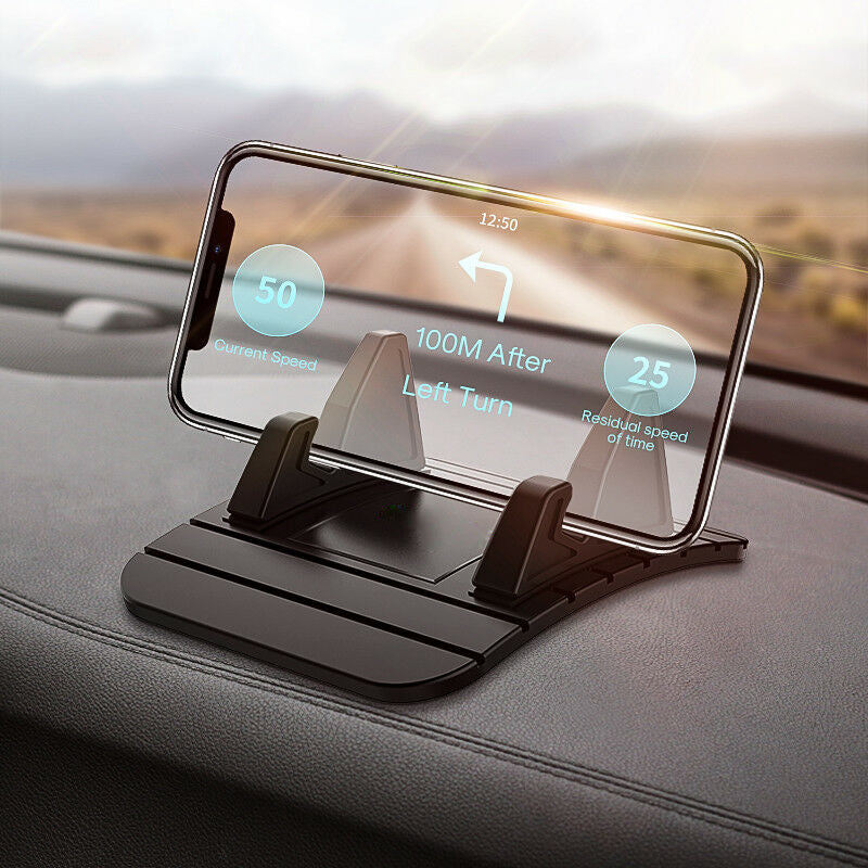 Universal Car Phone Mount with Non-Slip Base - Luxicro