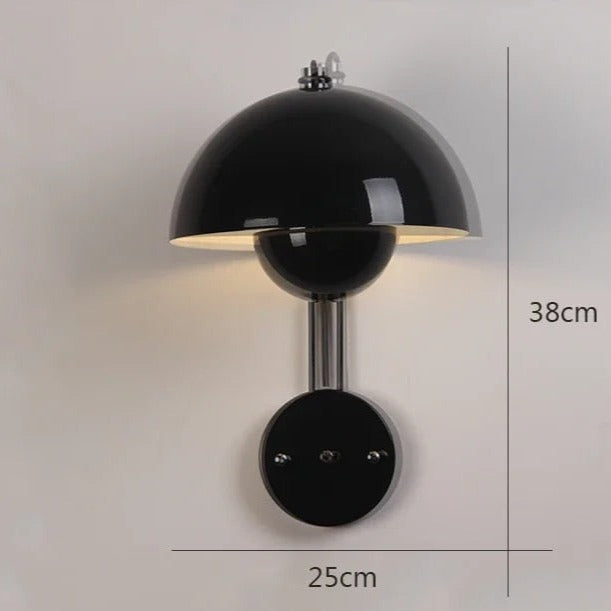 Bright Floral Wall Lamp - Elegant Dutch Style