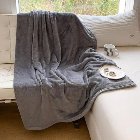 Waterproof Reversible Soft Blanket Throw
