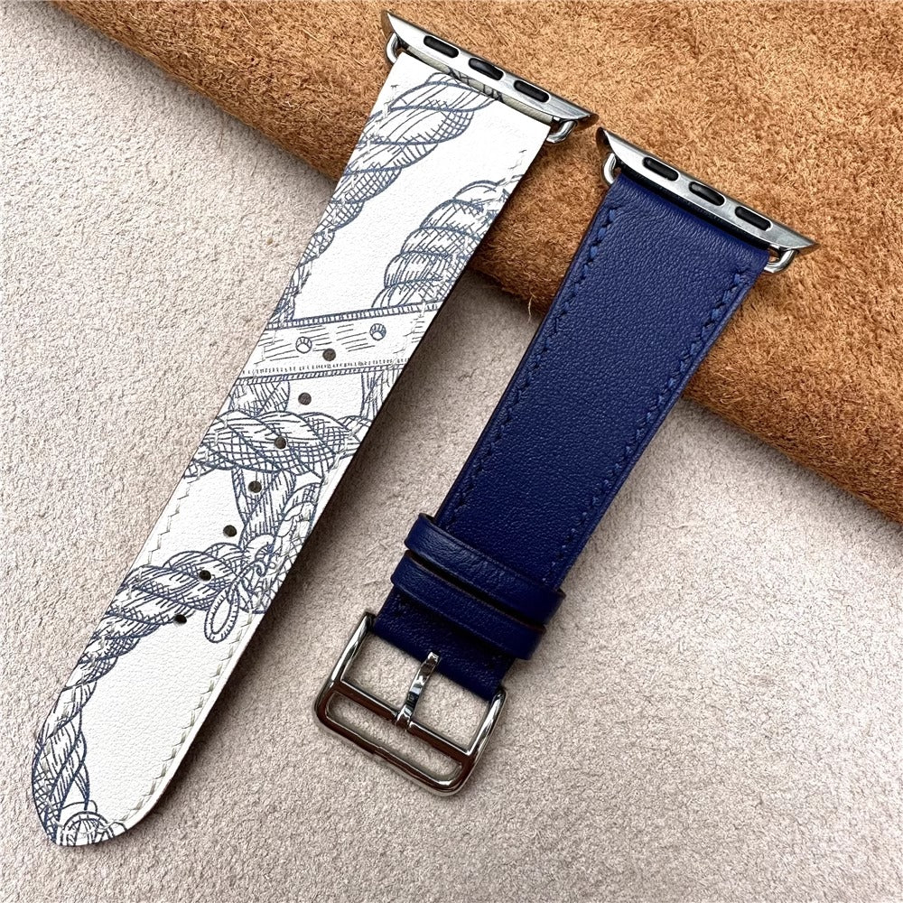 Authentic Leather Apple Watch Band - Luxicro