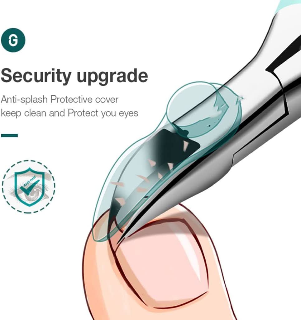 Comfort Grip Nail Clipper for Elderly Care