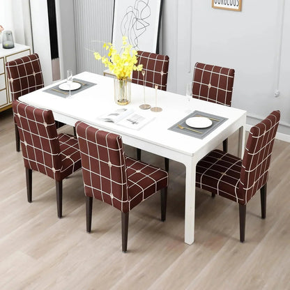 Stretchy Chair Seat Covers - Easy Fit, Washable, Stain Resistant