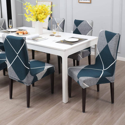 Stretchy Chair Seat Covers - Easy Fit, Washable, Stain Resistant