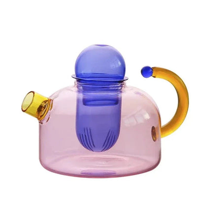 Delicate Glass Tea Set for Hot Tea Lovers
