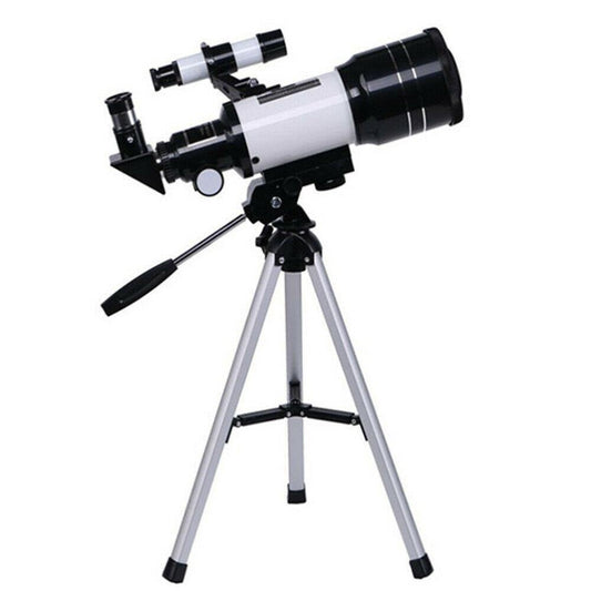 Compact Refractor Telescope 70mm Aperture with Phone Adapter - Luxicro