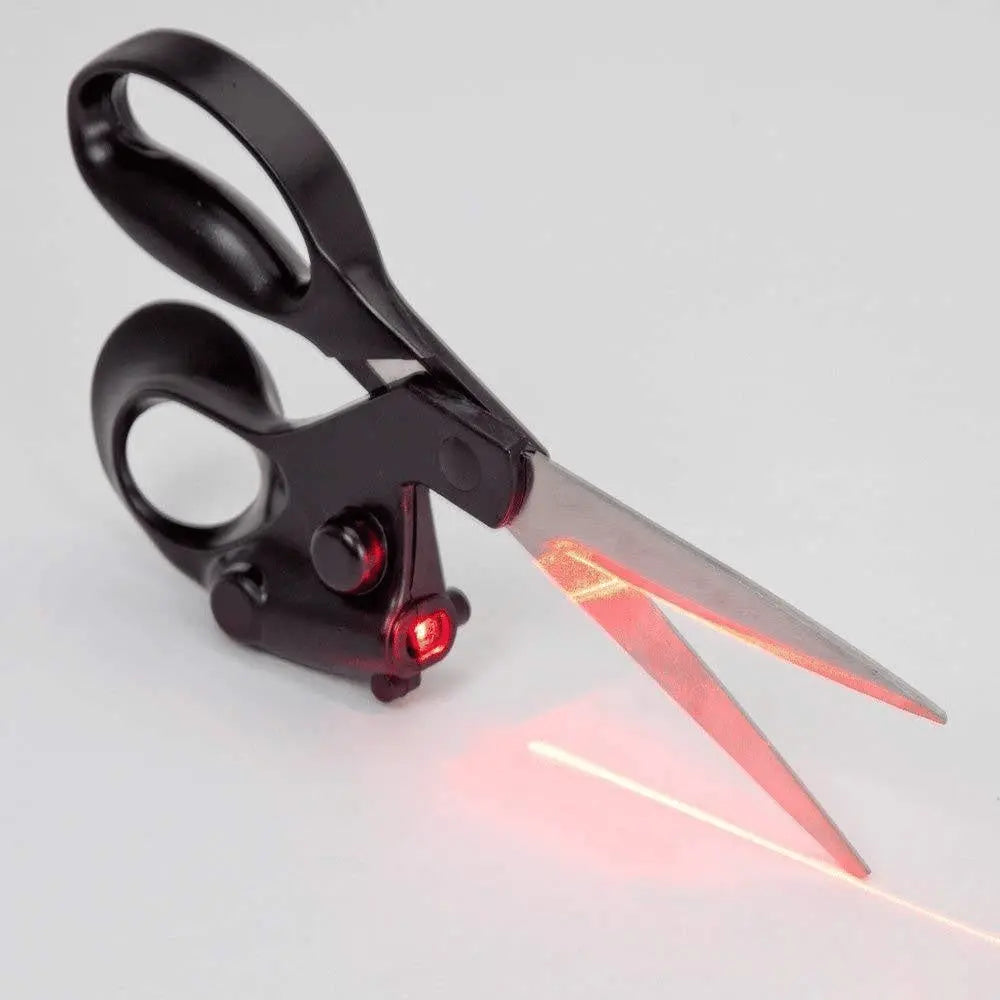 Accurate Cutting Scissors with Laser Guide - Luxicro