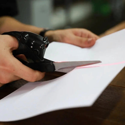 Accurate Cutting Scissors with Laser Guide
