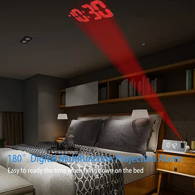 Large Display Digital LED Clock Radio