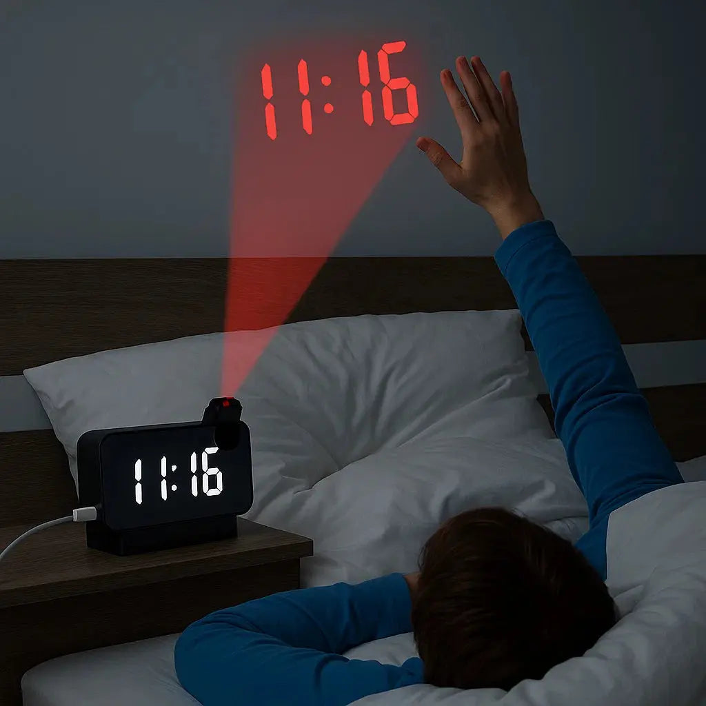 Large Display Digital LED Clock Radio