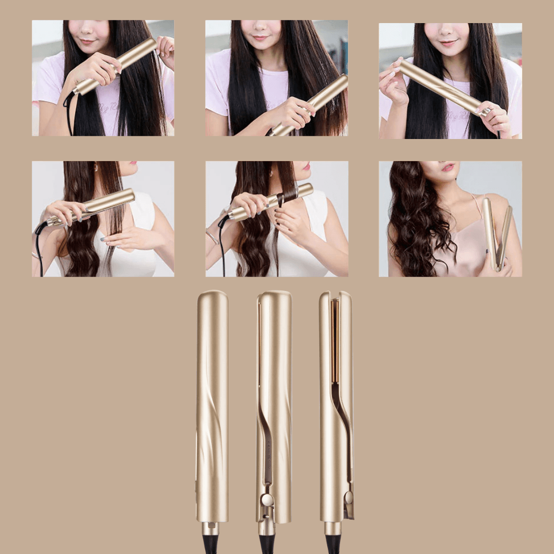 Advanced Ceramic Flat Iron for Quick Hair Straightening