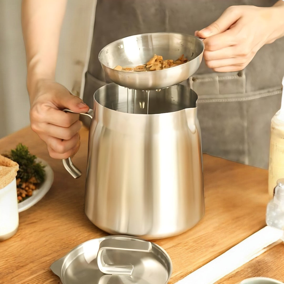 Deep Fryer Basket and Cooking Pot - Luxicro
