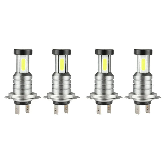 Bright 4x H7 LED Car Headlight Replacement Bulbs - Luxicro