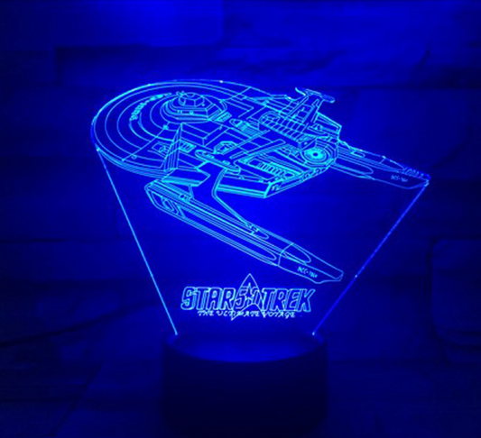 Cosmic 3D Effect Desk Lamp - Luxicro