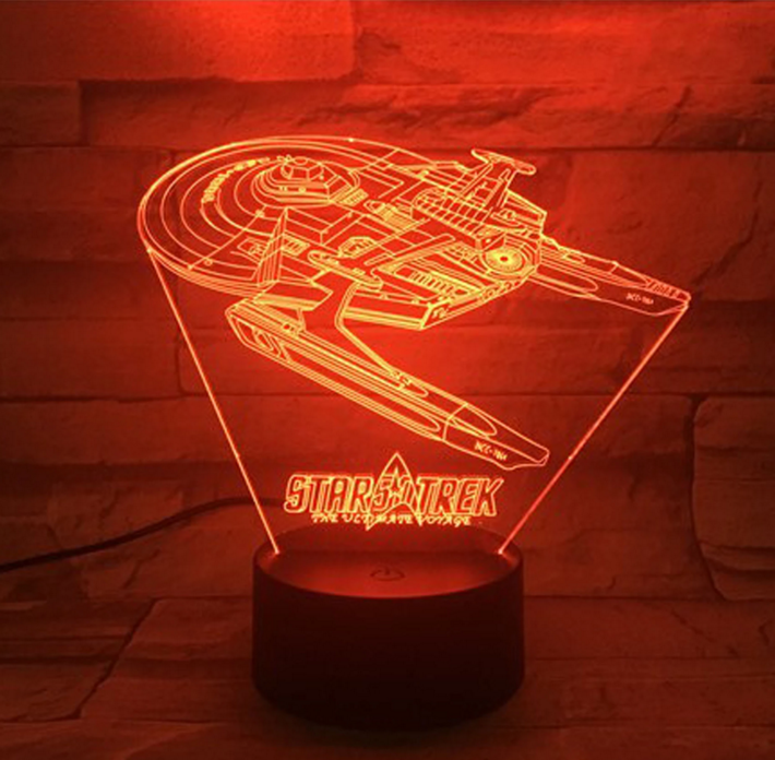 Cosmic 3D Effect Desk Lamp