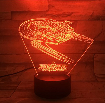 Cosmic 3D Effect Desk Lamp