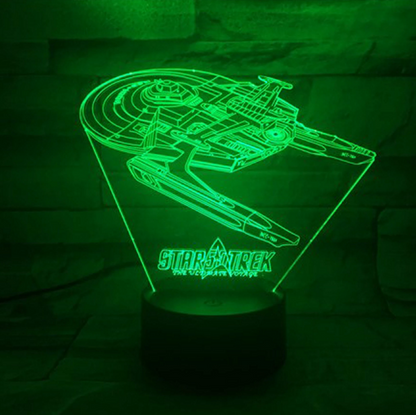 Cosmic 3D Effect Desk Lamp