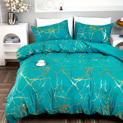 Luxurious Stone Print Comforter Set