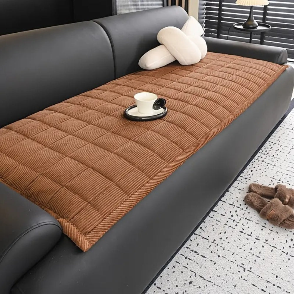 City Style Quilted Sofa Protector Pad - Luxicro