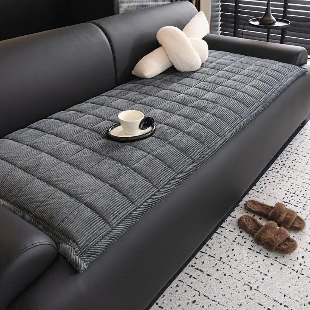 City Style Quilted Sofa Protector Pad