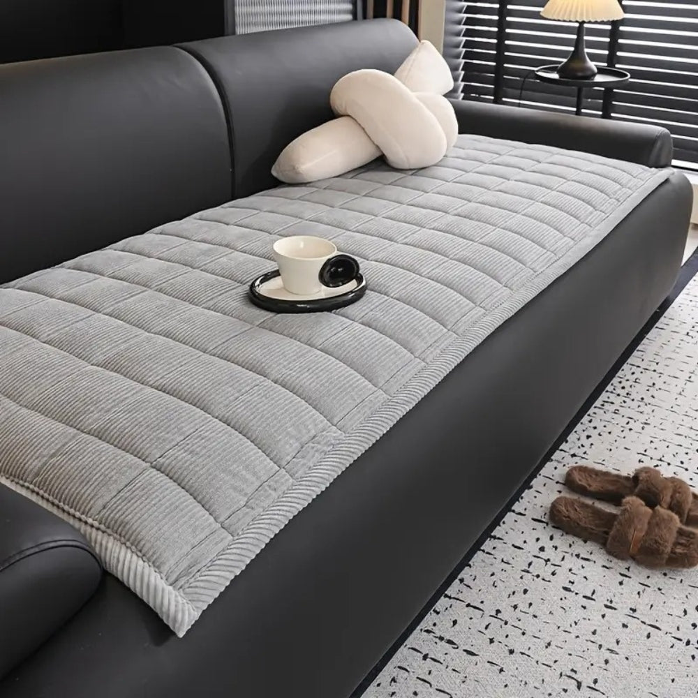 City Style Quilted Sofa Protector Pad