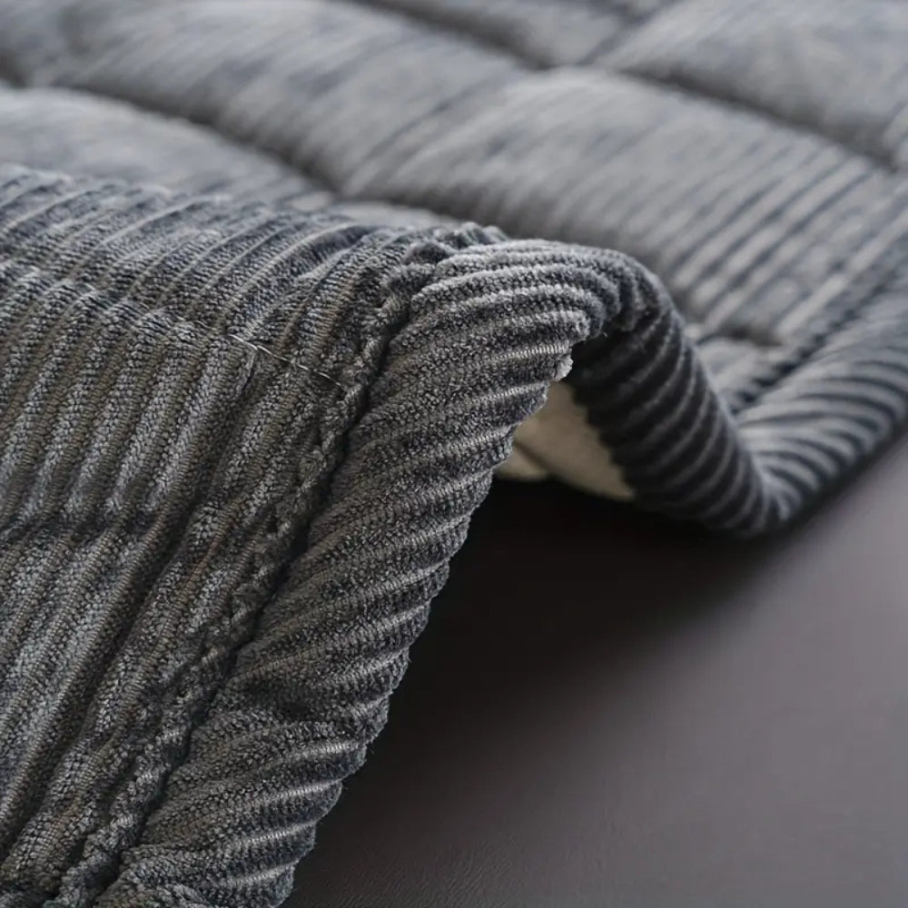 Plush Faux Leather Sofa Protector Mat - Luxicro