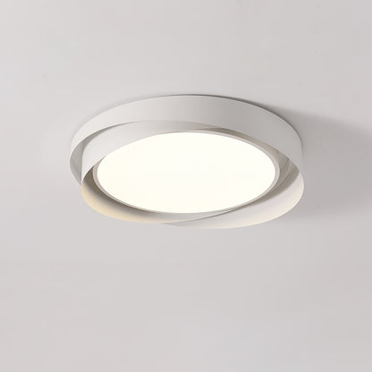 Simple Round Ceiling Lamp With Soft Warm White Light